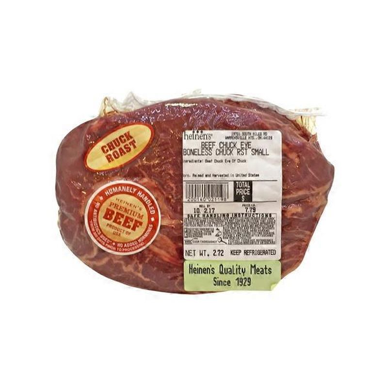Beef Chuckeye Boneless Roast (1 lb) Instacart