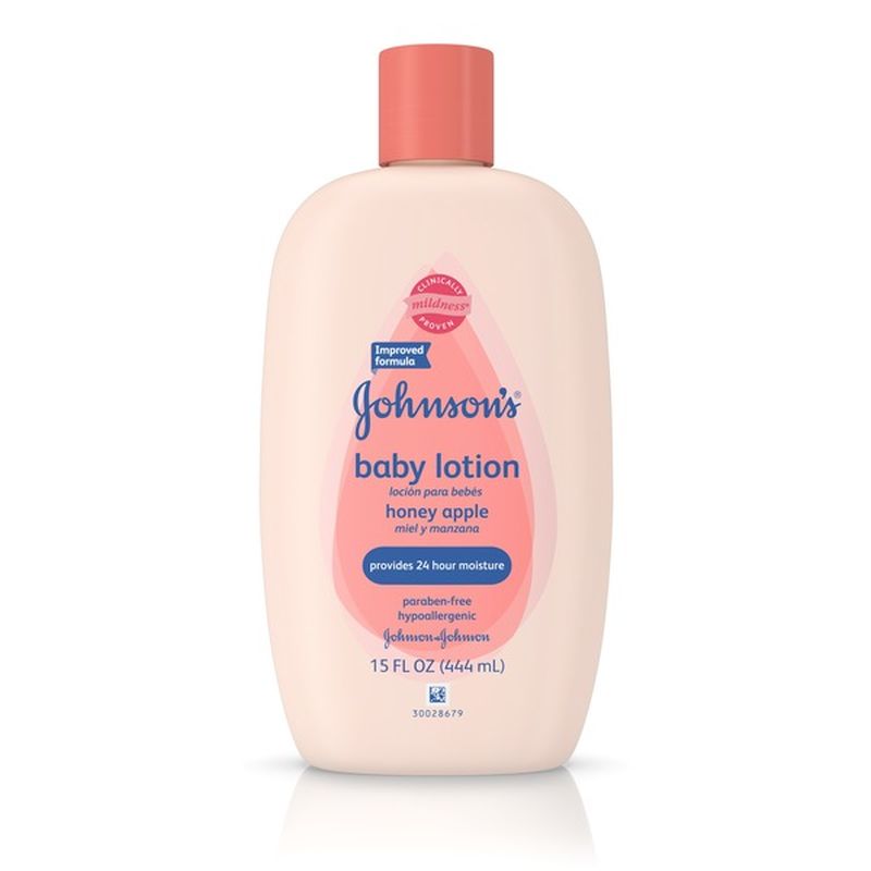 johnson's honey apple baby lotion