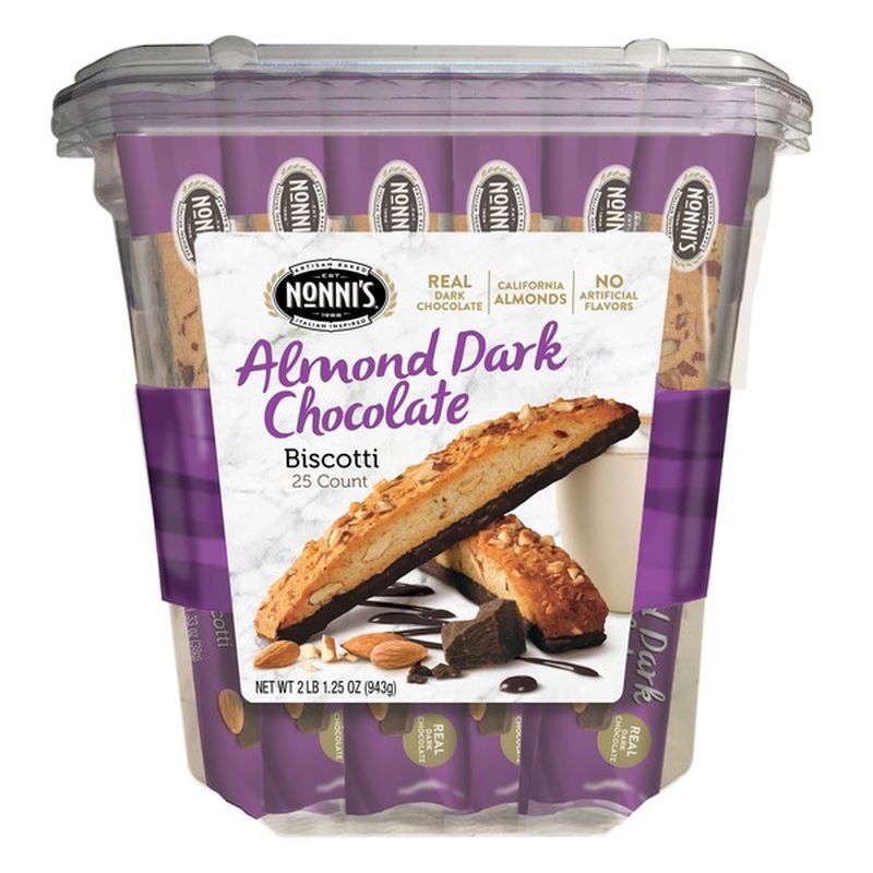 Nonnis Biscotti, Cioccolati (25 each) from Costco Instacart