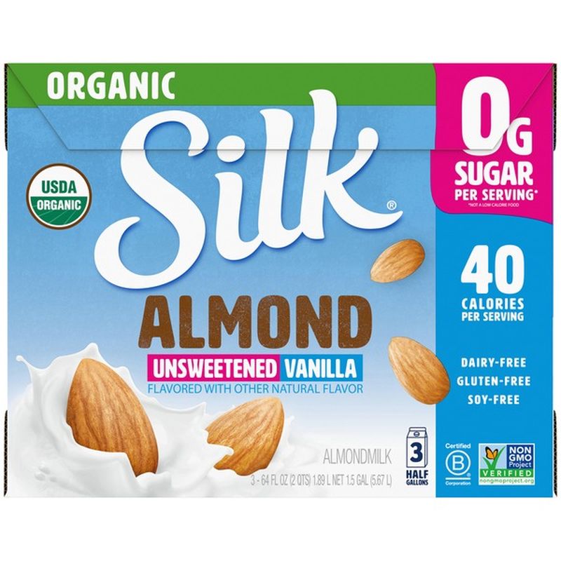 aldi unsweetened vanilla almond milk