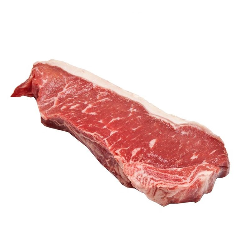 Thin Cut BoneIn Choice Beef New York Steak (lb) Instacart
