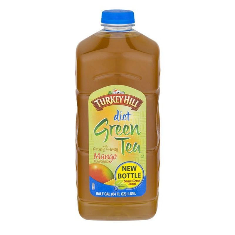 Turkey Hill Green Tea, Diet, Mango Flavored (64 oz) Instacart