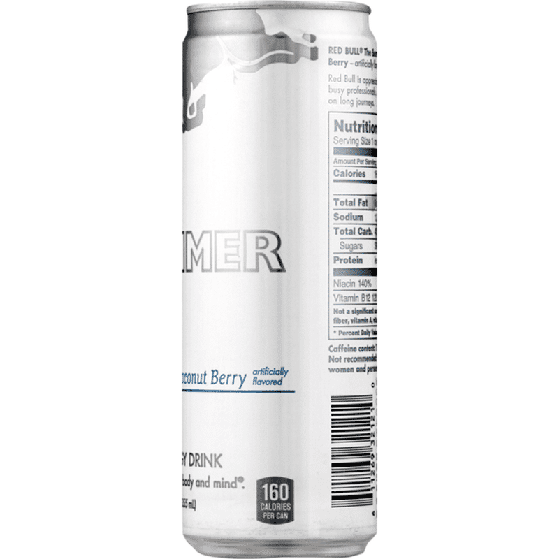 Red Bull Energy Drink Coconut Berry (12 fl oz) from Food Bazaar - Instacart