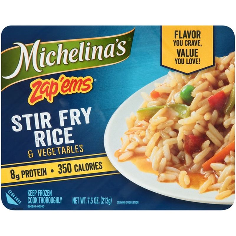 Michelina's Stir Fry Rice, & Vegetables (7.5 Oz) - Instacart