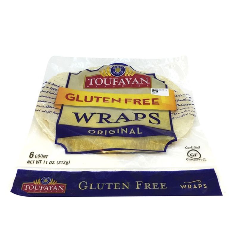 Toufayan Wraps, Gluten Free, Original (6 each) from Food Lion Instacart