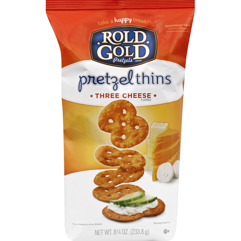 Rold Gold Pretzel Thins Three Cheese (8.25 oz) Instacart