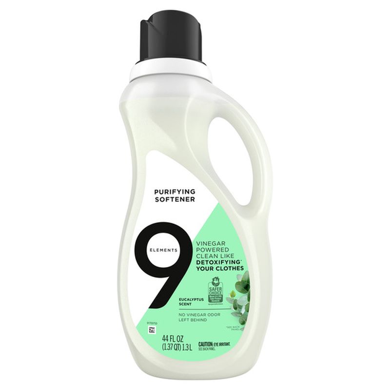 9 Elements Liquid Purifying Softener Eucalyptus Scent 44 Oz Instacart