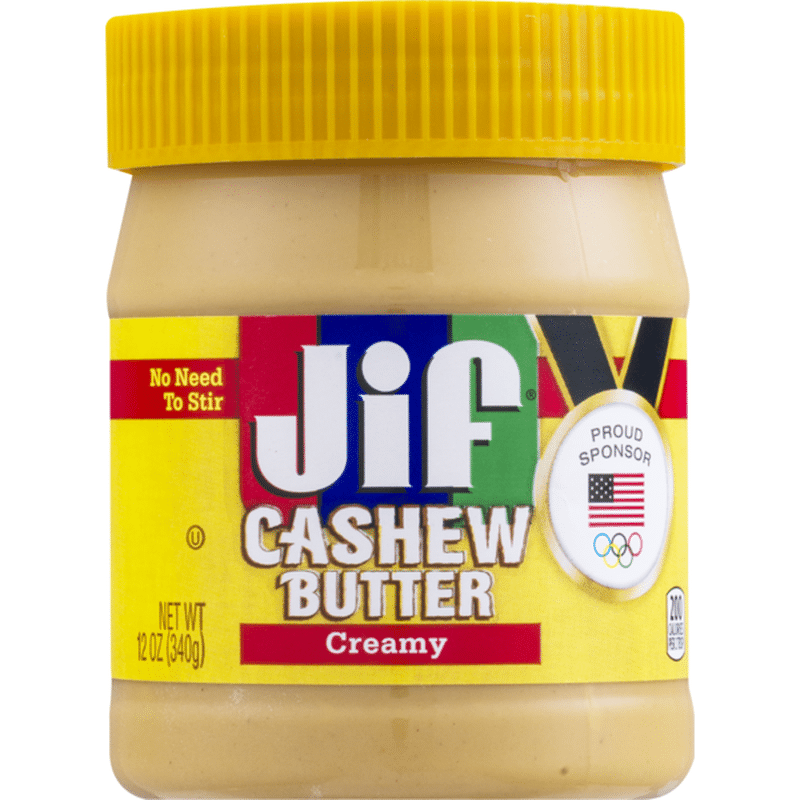 Jif Cashew Butter, Creamy (12 oz) Instacart