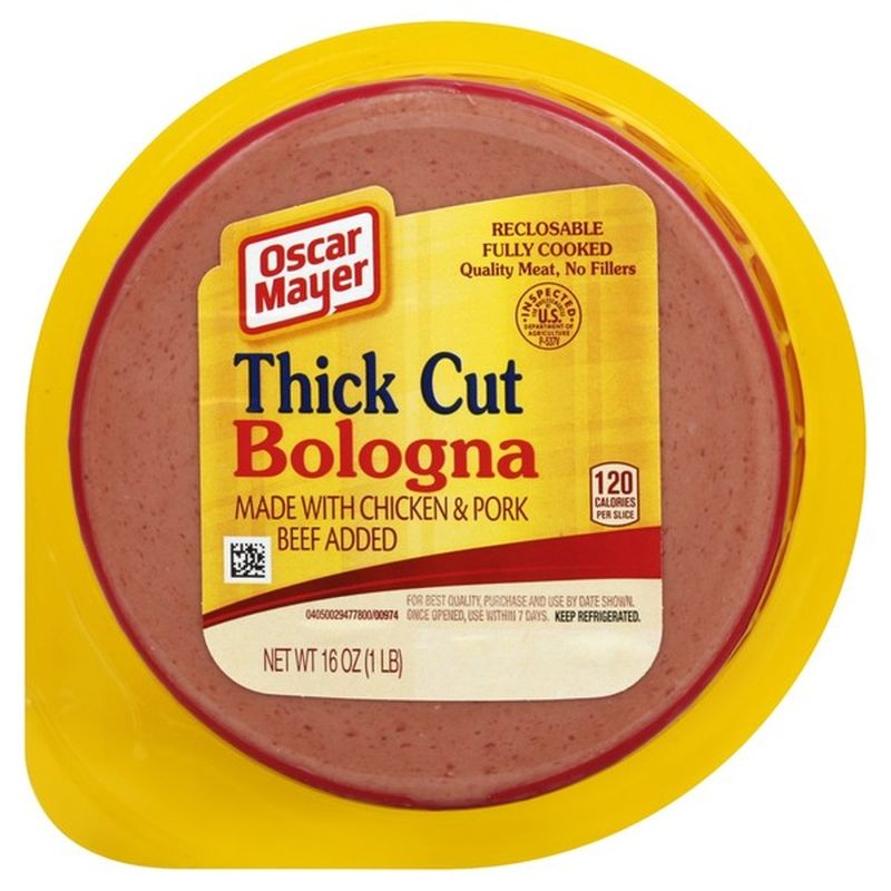 Oscar Mayer Red Rind Thick Cut Bologna (16 Oz) From Tony's Fresh Market ...