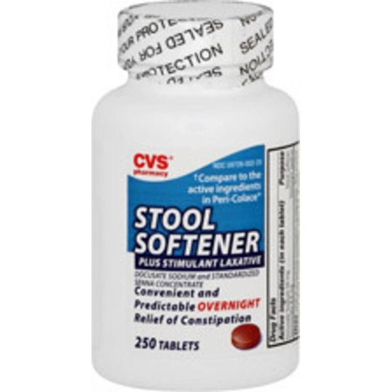 CVS Pharmacy Stool Softener Plus Stimulant Laxative Tablets (250 ct) Delivery or Pickup Near Me