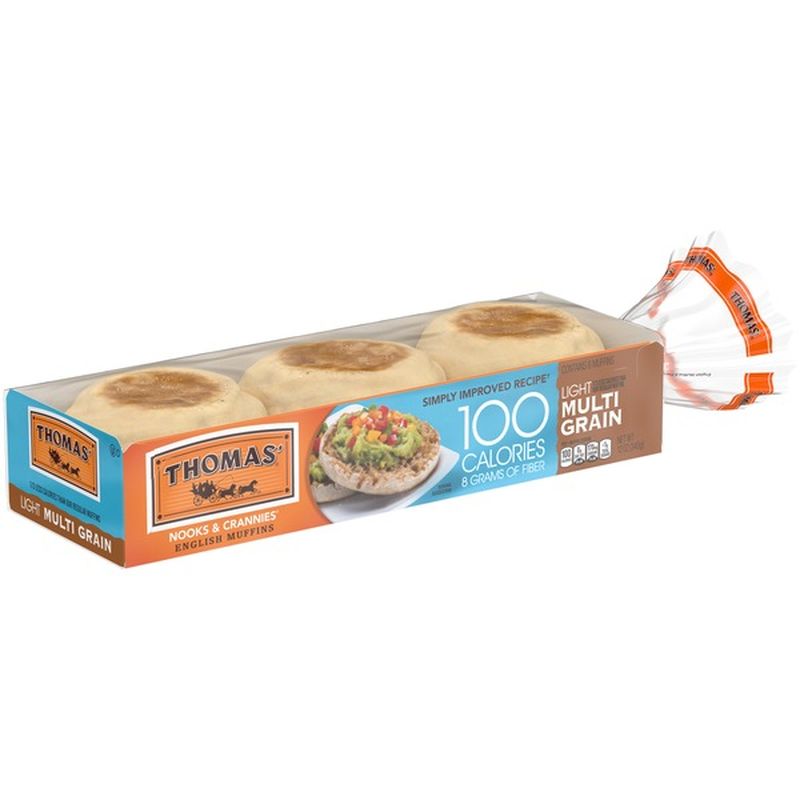 Thomas Light Multi Grain English Muffins 12 Oz From Mollie Stone S   Large 1fe2b890 3c8c 4c49 Bfc1 F3f3f4e41cea 