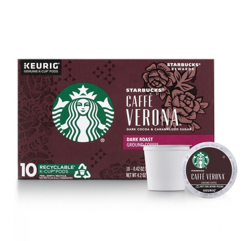 starbucks caffe verona pods