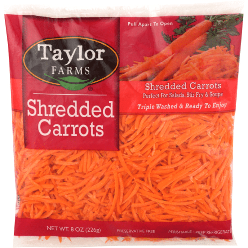 Shredded Carrots (8 oz bag) from Sprouts Farmers Market Instacart