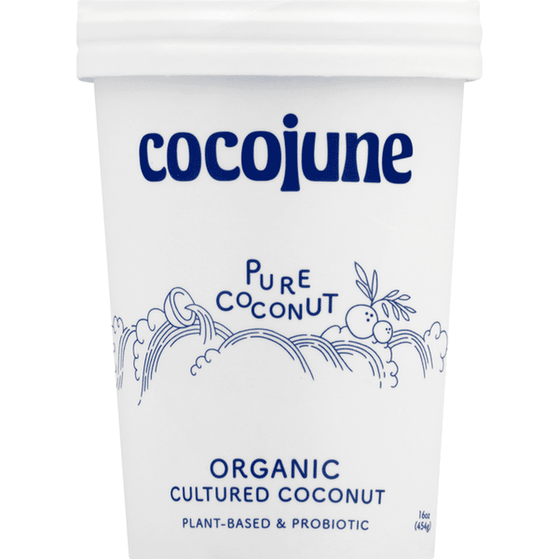 Cocojune Cultured Coconut, Organic, Pure Coconut (16 oz) Instacart