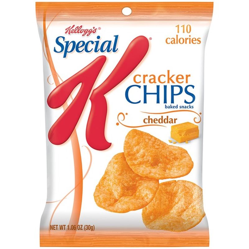 Kellogg S Special K Cheddar Cracker Chips 1 06 Oz Instacart