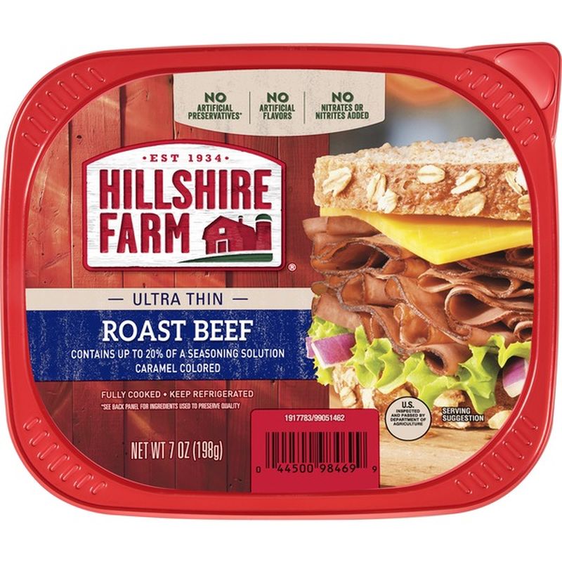 Hillshire Farm Ultra Thin Roast Beef Lunch Meat (7 Oz) - Instacart