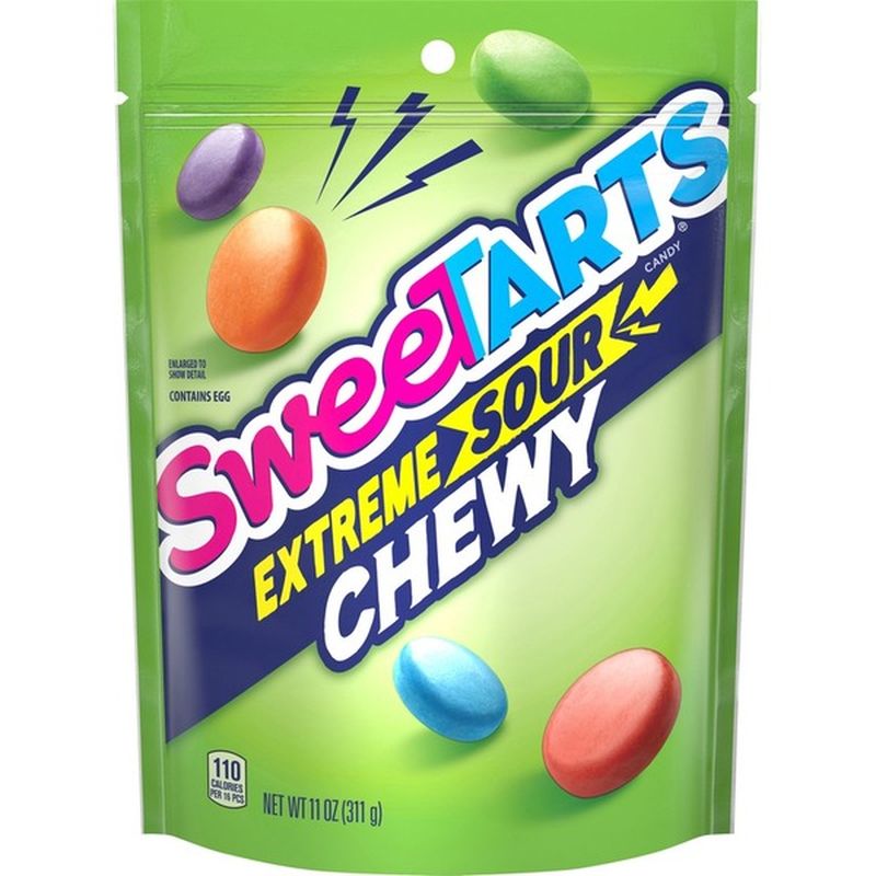 Sweet Tarts Candy Extreme Sour Chewy 11 Oz Instacart