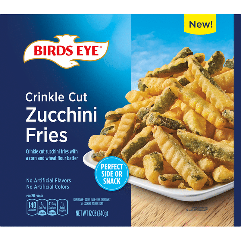 Birds Eye Zucchini Fries, Crinkle Cut (12 oz) Instacart