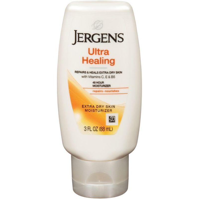 JERGENS Ultra Healing Hand and Body Lotion, Dry Skin Moisturizer with