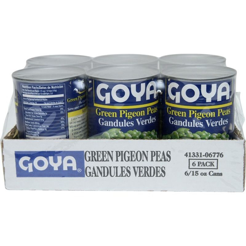 Goya Green Pigeon Peas (Gandules) (15 oz) from Costco Instacart