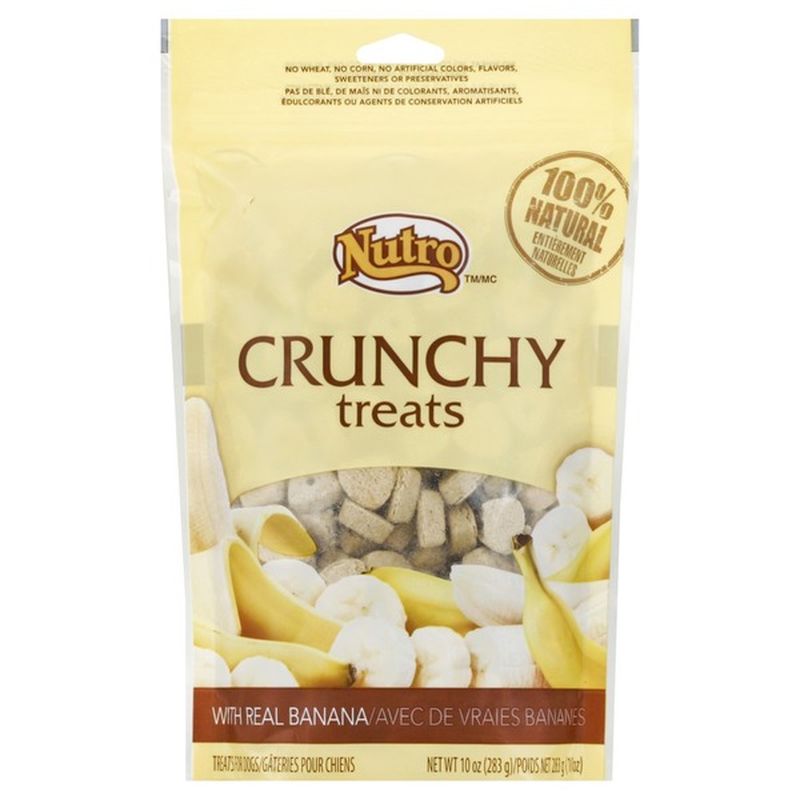 nutro banana dog treats
