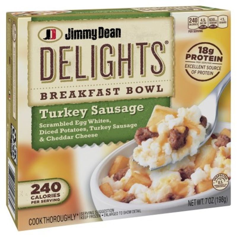 Jimmy Dean Turkey Sausage Breakfast Bowl (7 oz) from Wegmans - Instacart