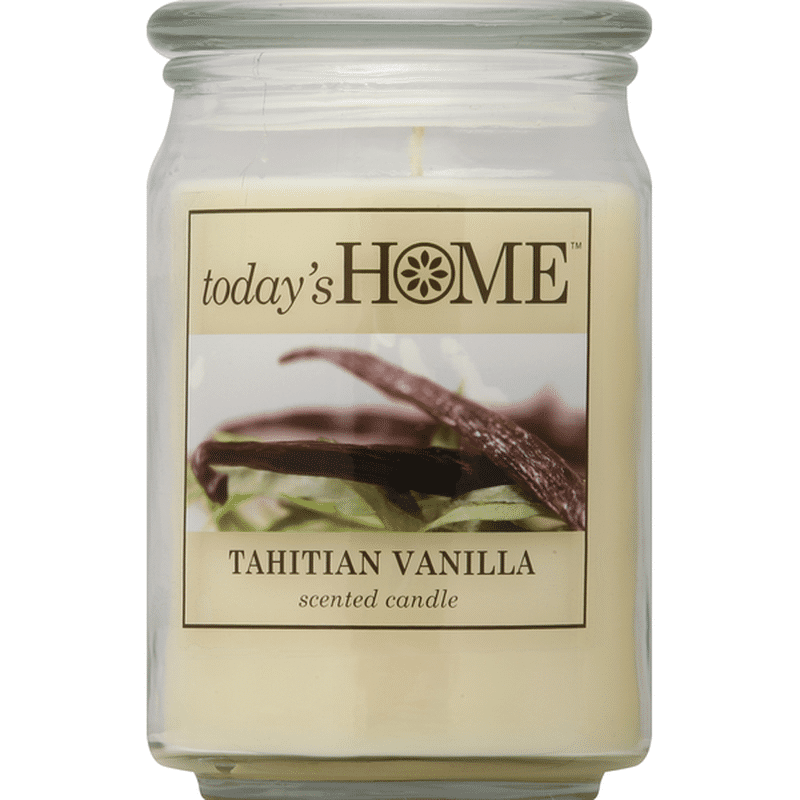 Todays Home Candle, Tahitian Vanilla Scented (1 each) Instacart