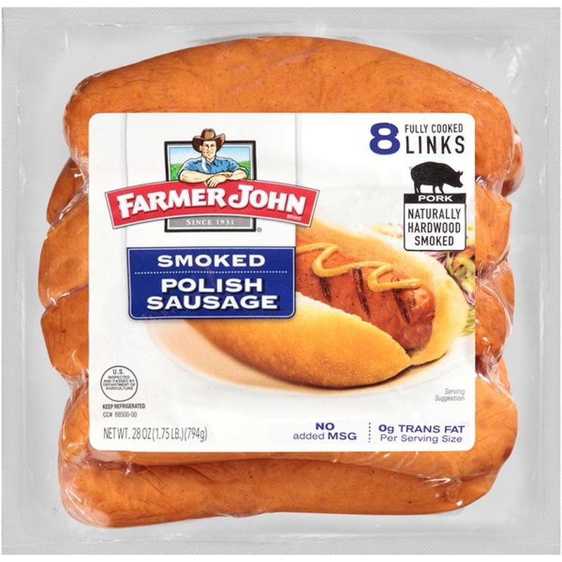 Farmer John Polish Sausage (28 oz) Instacart