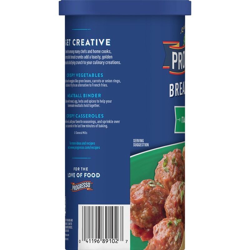 Progresso Bread Crumbs, Italian Style (15 oz) from Food City Instacart