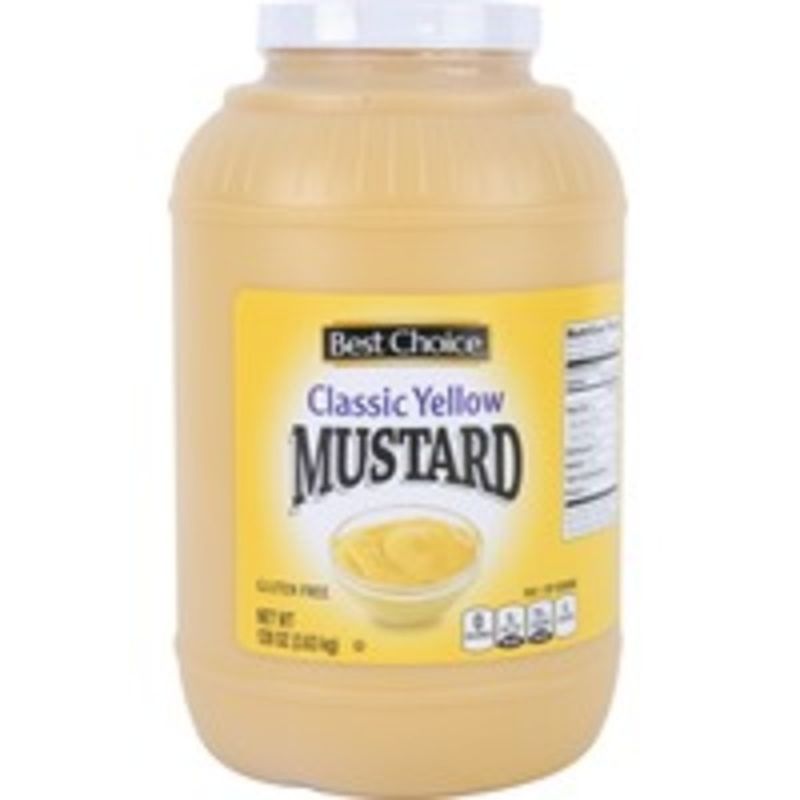 Best Choice Yellow Mustard (128 oz) Instacart