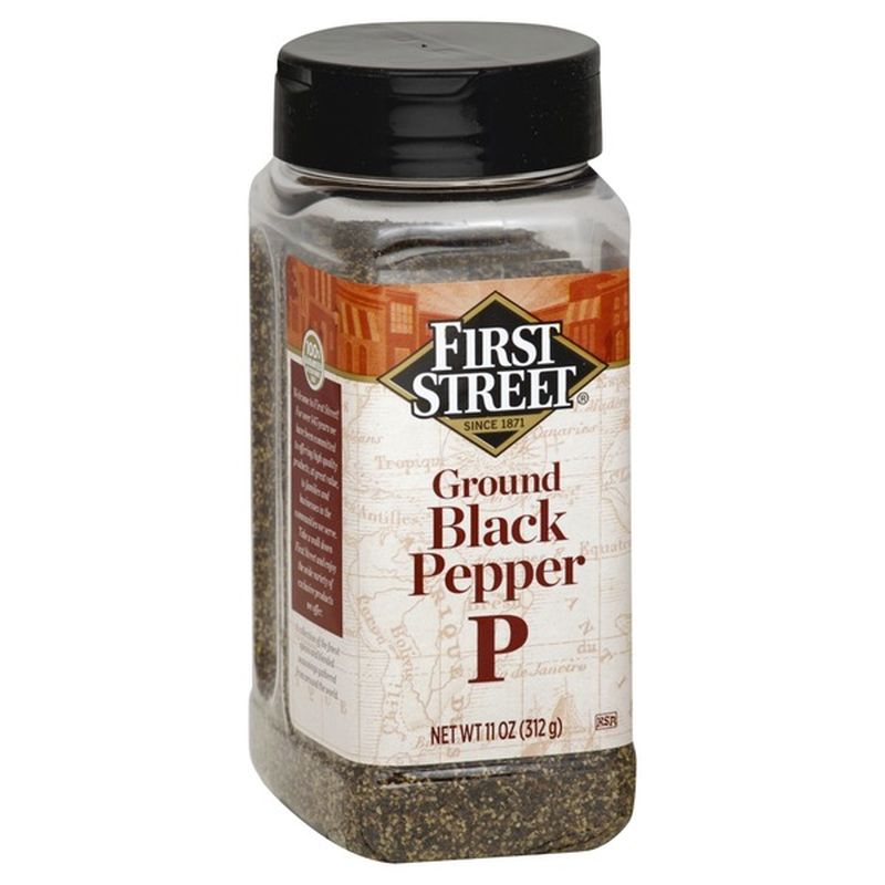 First Street Ground Black Pepper