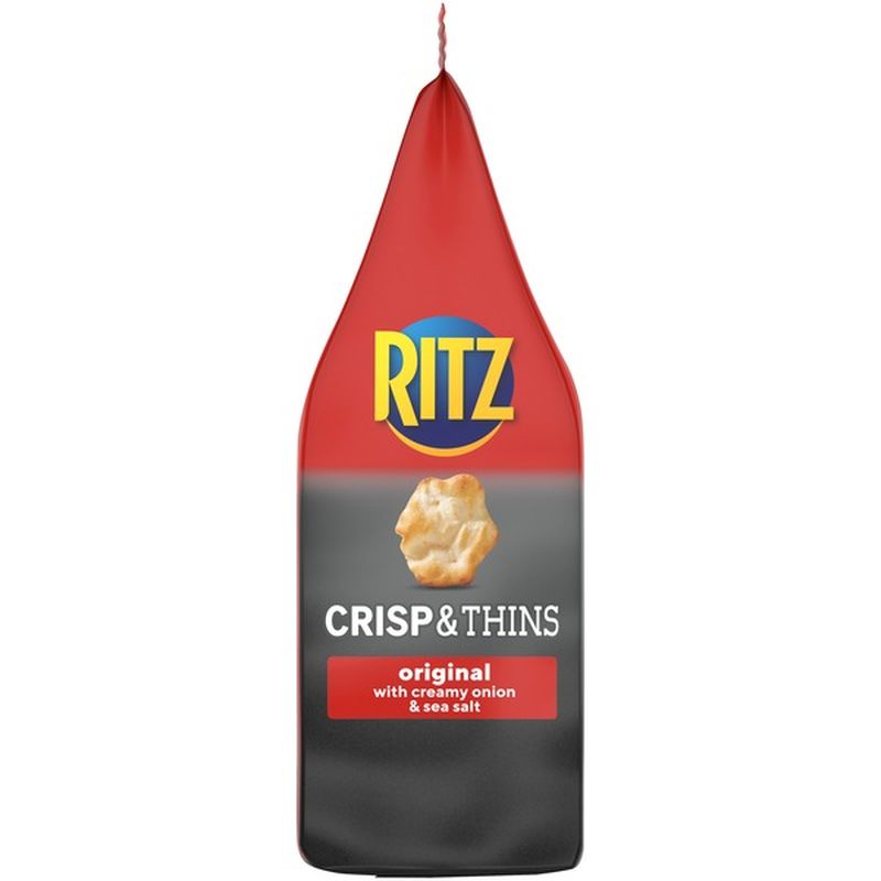 Ritz Crisp & Thins Sea Salt OvenBaked Chips (7 oz) Instacart
