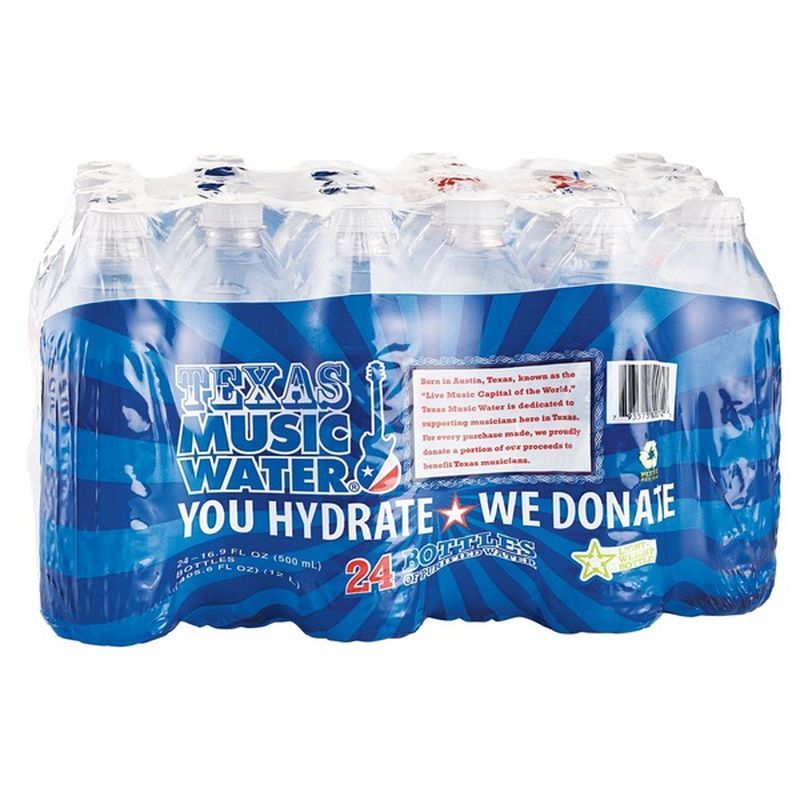Texas Music Water Purified Water