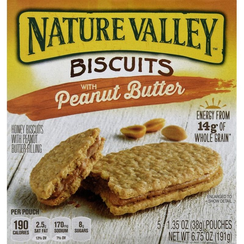 Nature Valley Biscuits, with Peanut Butter (5 each) from Kroger Instacart