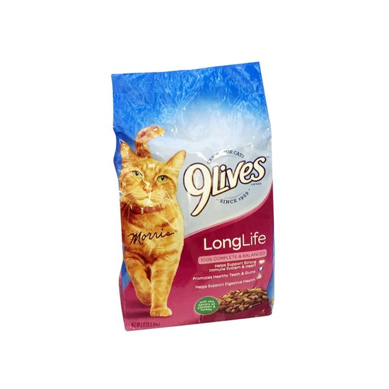 nine lives dry cat food