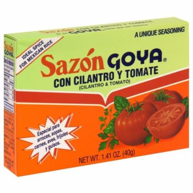 Goya Sazón Seasoning with Cilantro & Tomato (1.41 oz) from Kroger