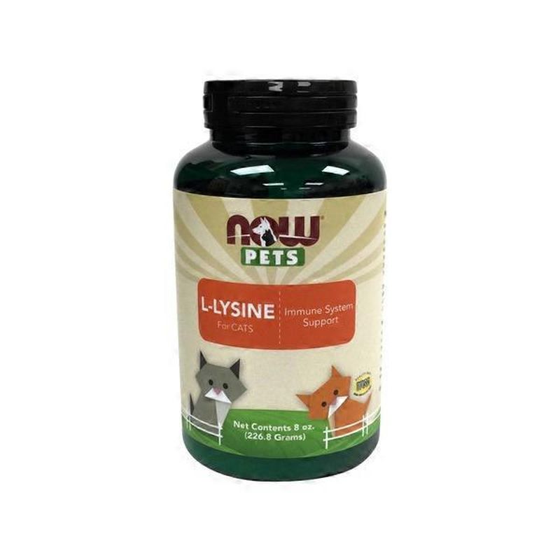Now LLysine for Cats Supplement Powder (8 oz) Instacart