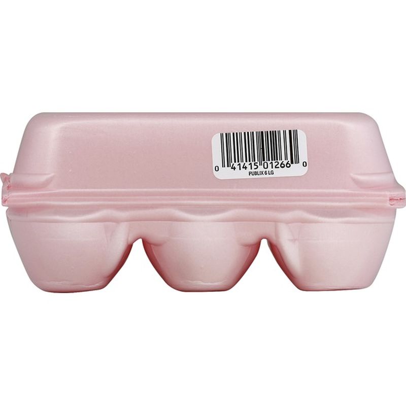 Publix Eggs, Large (6 ct) from Publix Instacart