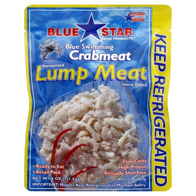 Blue Star Lump Crabmeat (6 oz) from Safeway Instacart