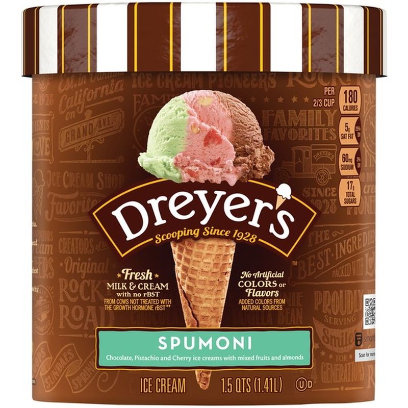 Edy's/dreyer's Spumoni Ice Cream (1.5 qt) Instacart