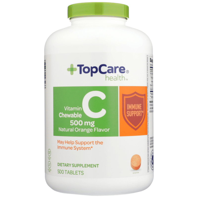 TopCare Vitamin C 500 Mg May Help Support The Immune System Dietary