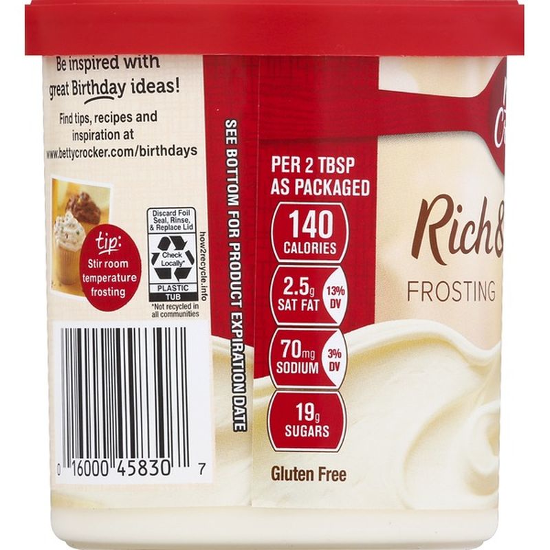 Betty Crocker Frosting, Vanilla (16 oz) from ACME Markets Instacart