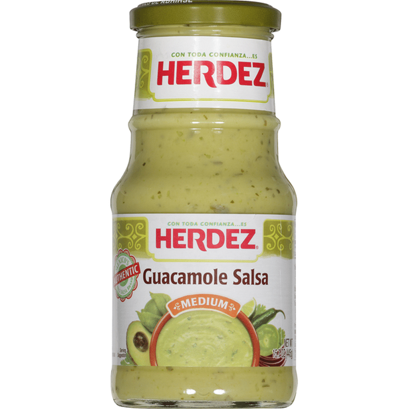 Herdez Medium Guacamole Salsa (15.7 oz) from Kroger Instacart