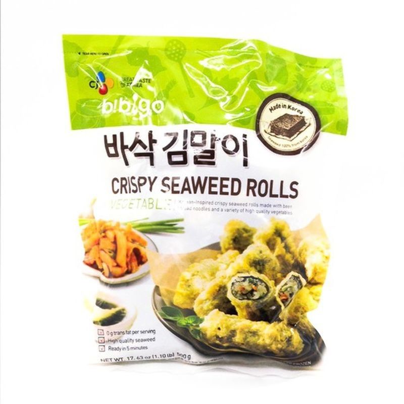 [CJ] Bibigo Fried Seaweed Roll 500g main image 0