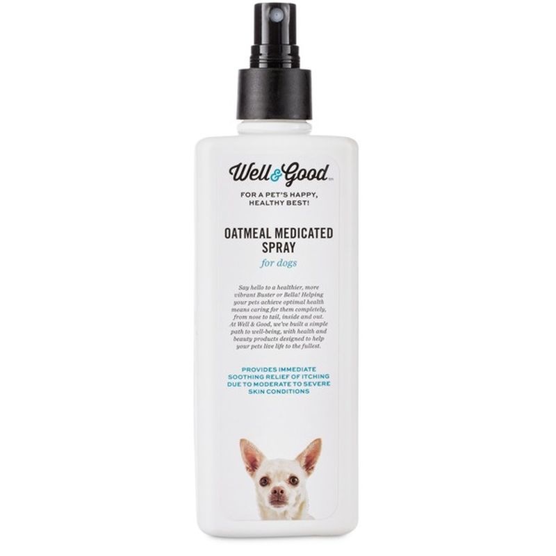 well & good oatmeal medicated dog shampoo