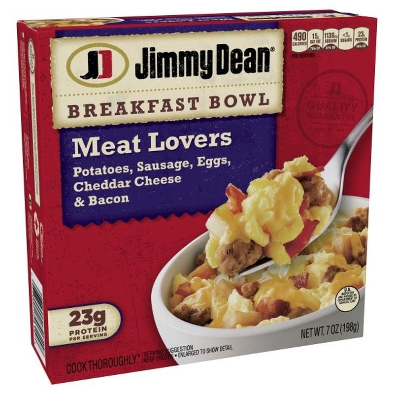 Jimmy Dean Meat Lovers Breakfast Bowl (7 oz) from Wegmans ...
