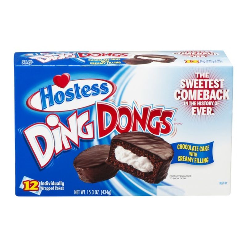 Hostess Ding Dongs Cakes (15.3 Oz) - Instacart