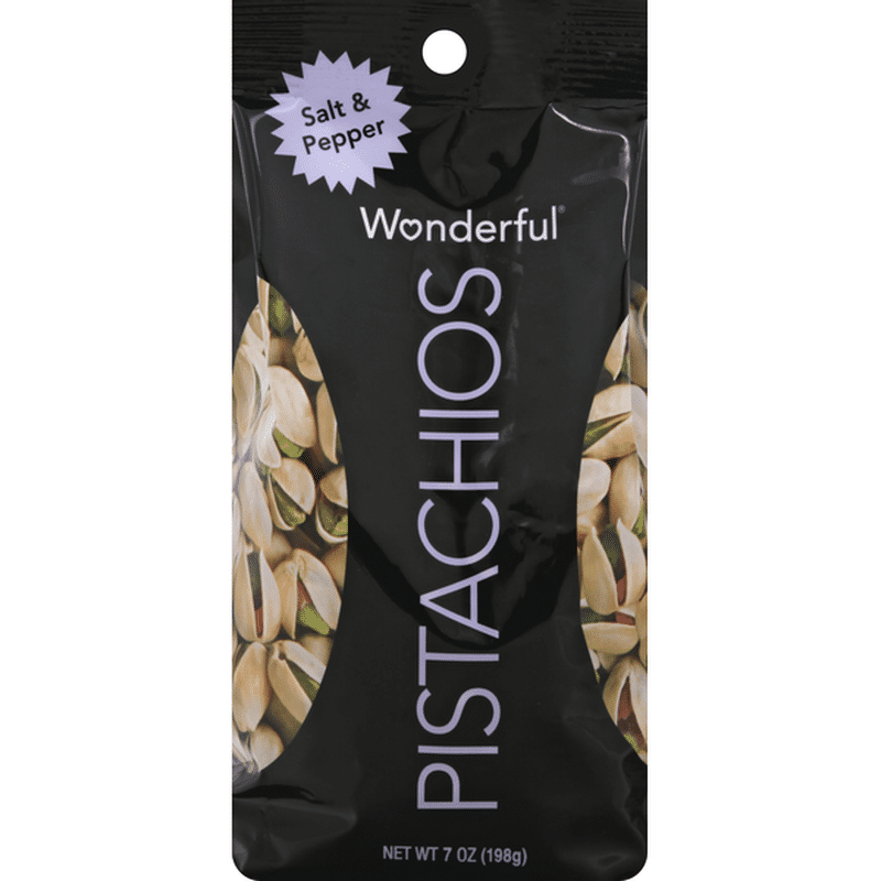 Wonderful Pistachios Salt & Pepper Flavored (7 oz) from Safeway Instacart
