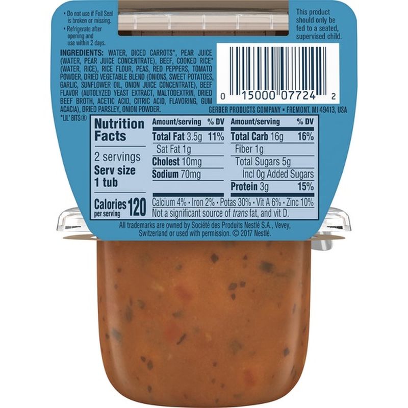 gerber garden vegetable beef