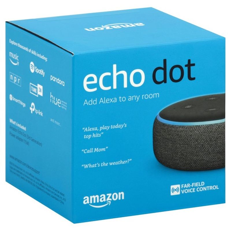 echo dot what's in the box